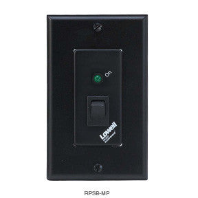 RPSB Series: MOMENTARY CLOSURE  WALL-MOUNT SWITCH