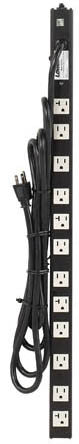 Power Strips with Surge Suppression – 20A power strip with cord