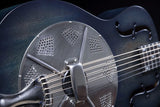 National Guitars: Mahogany 14 Fret Thunder Box - Denim: M-14 Thunderbox