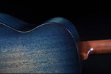 National Guitars: Mahogany 14 Fret Thunder Box - Denim: M-14 Thunderbox