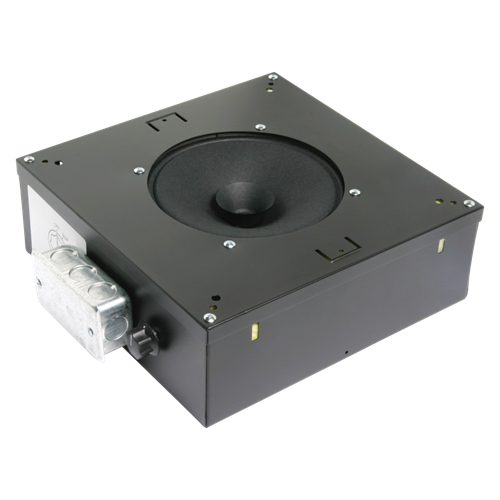 8" Soundmasking Speaker With 529 Cu. In. Channel Rail Enclosure